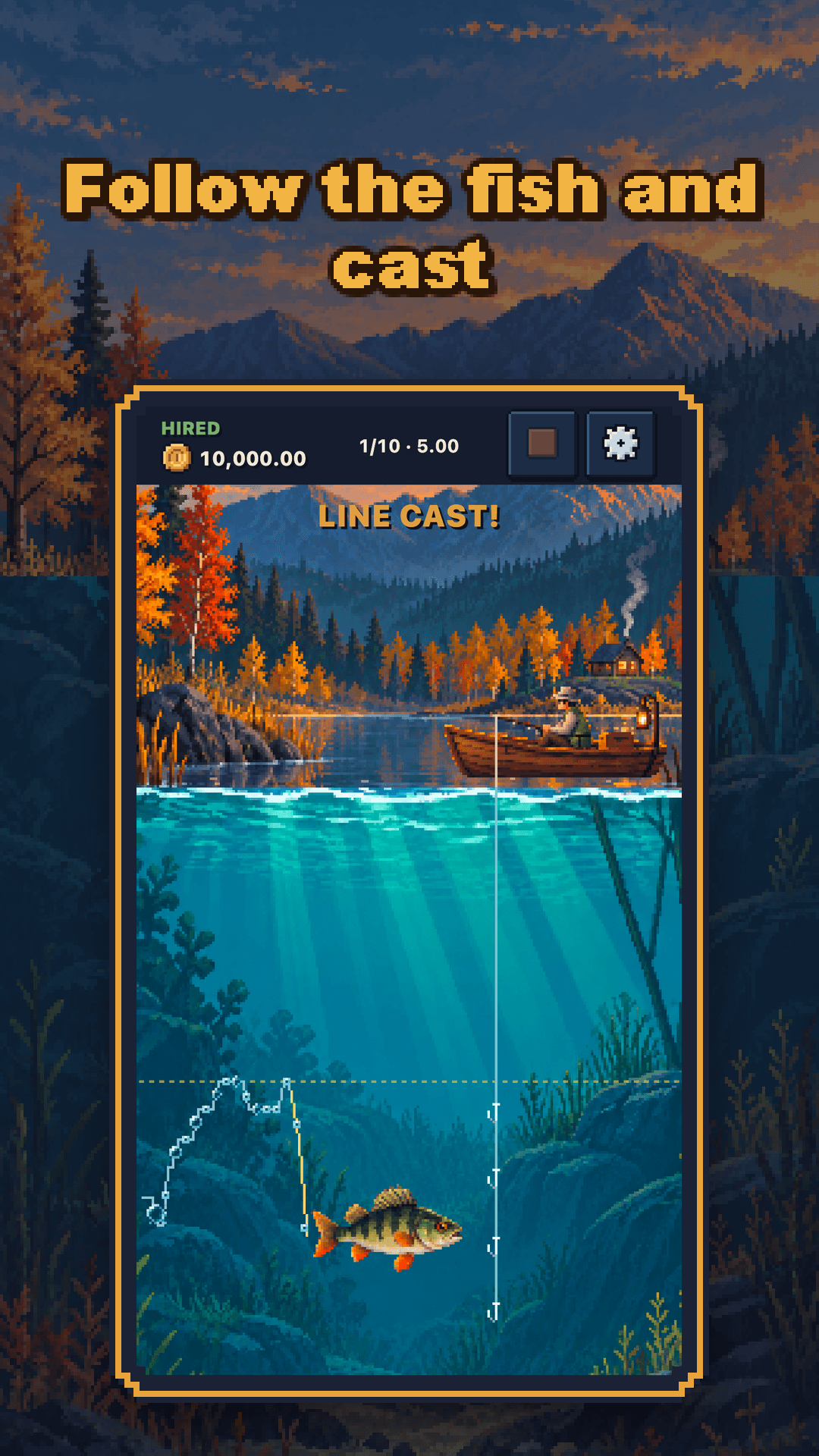 Pocket Fishing screenshot 2